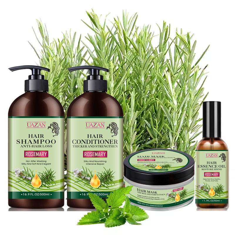 Rosemary Hair Growth Set – Anti Hair Fall & Thickening Care